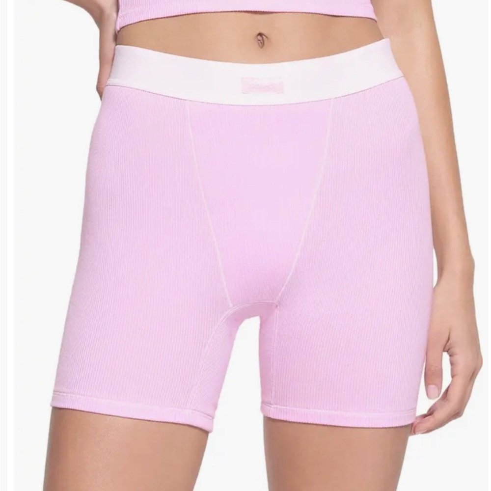 Skims Cotton Rib Boxer